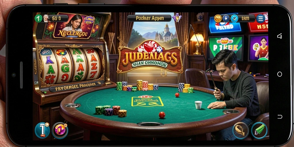 Screenshot dari gameplay yang menunjukkan aksi seru.