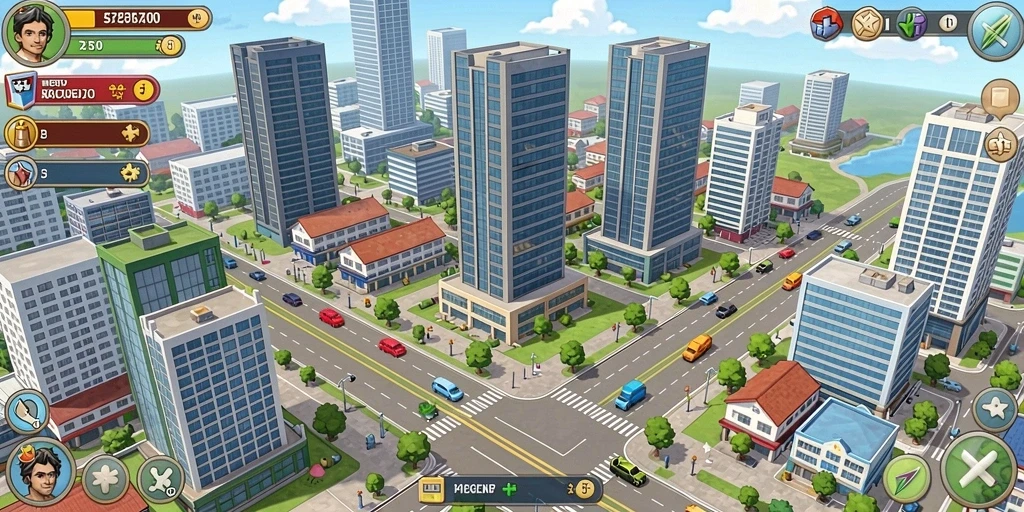 Fitur multiplayer yang memungkinkan bermain bersama teman.
