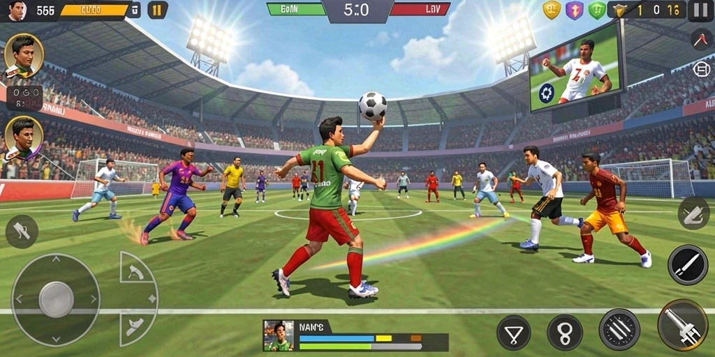 Grafis yang memukau dan detail.