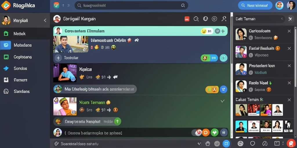 Tangkapan layar dari mode multiplayer yang seru.